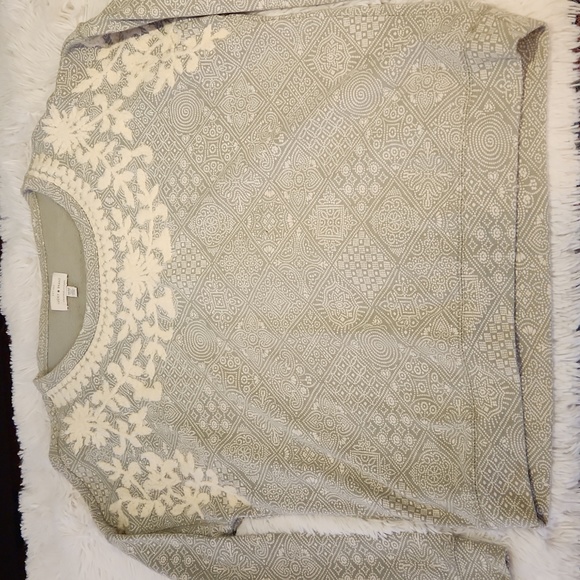 Lucky Brand Embroidered Pullover Sweatshirt - Picture 6 of 11